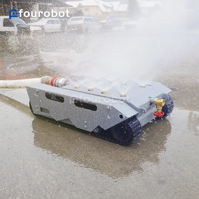 Portable EV Fire Robot